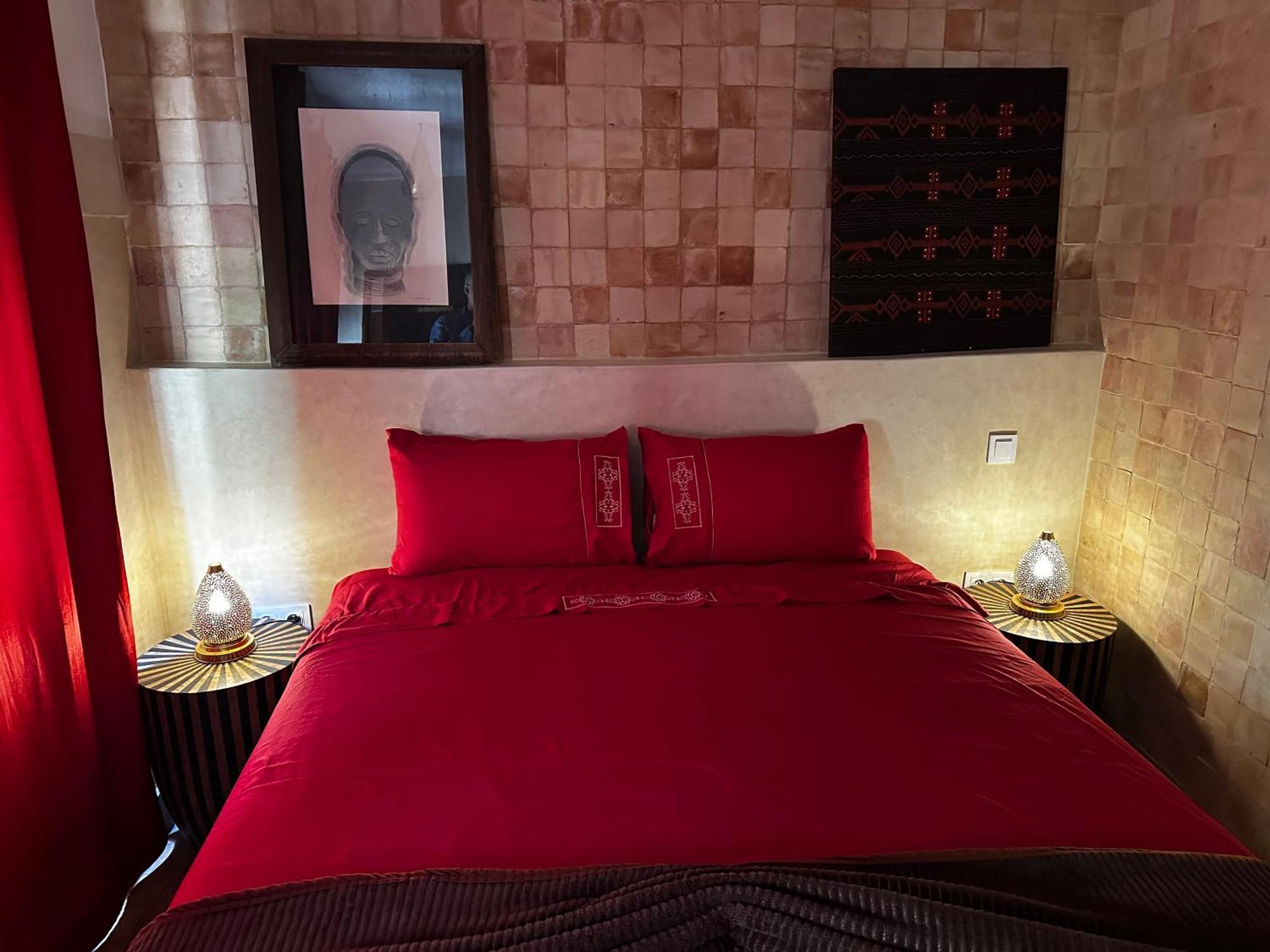 Riad Bamileke Marraquexe Quarto foto